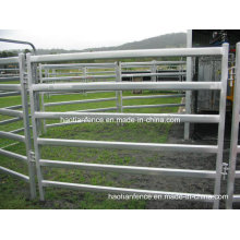 Galvanized 6 Bars Steel Cattle Yard Panels